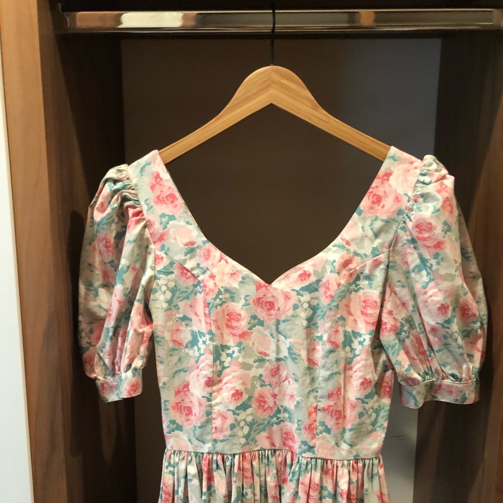 Vintage Laura Ashley Floral Dress
